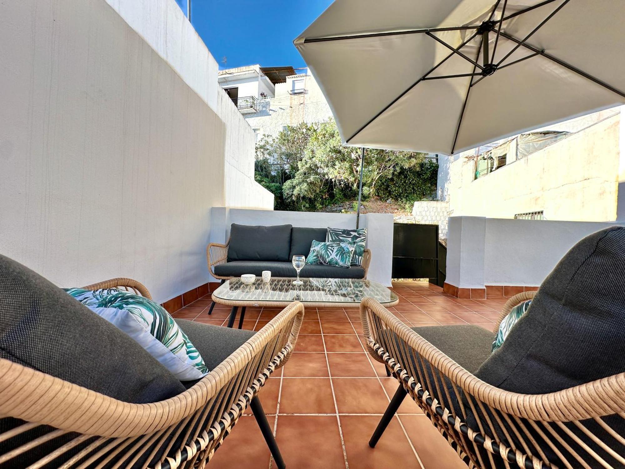 Villa Casa Carmen Terraza Y Patio Privado En Salobreña Extérieur photo
